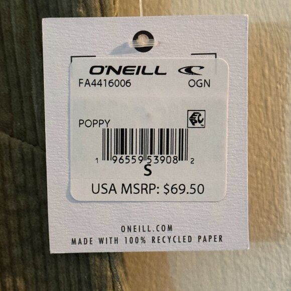 O'Neill Corduroy Mini Dress, Dark Green, S - Picture 9 of 10